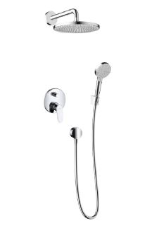 Душевой комплект Hansgrohe Crometta E 240 1jet с однорычажным смесителем 27958000